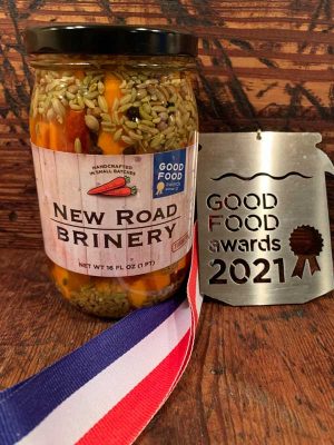 Turmeric Carrots New Road Brinery Award 2021
